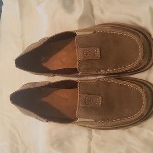 Ariat slip-on leather loafer